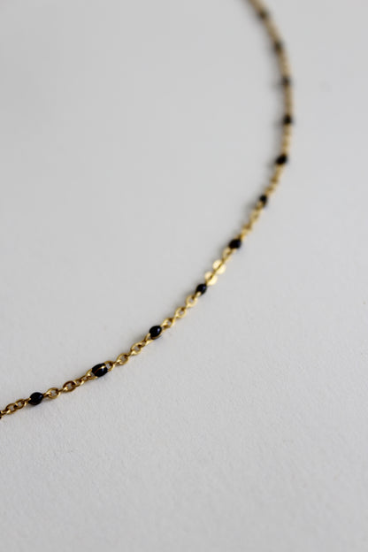 Dots Necklace | Black