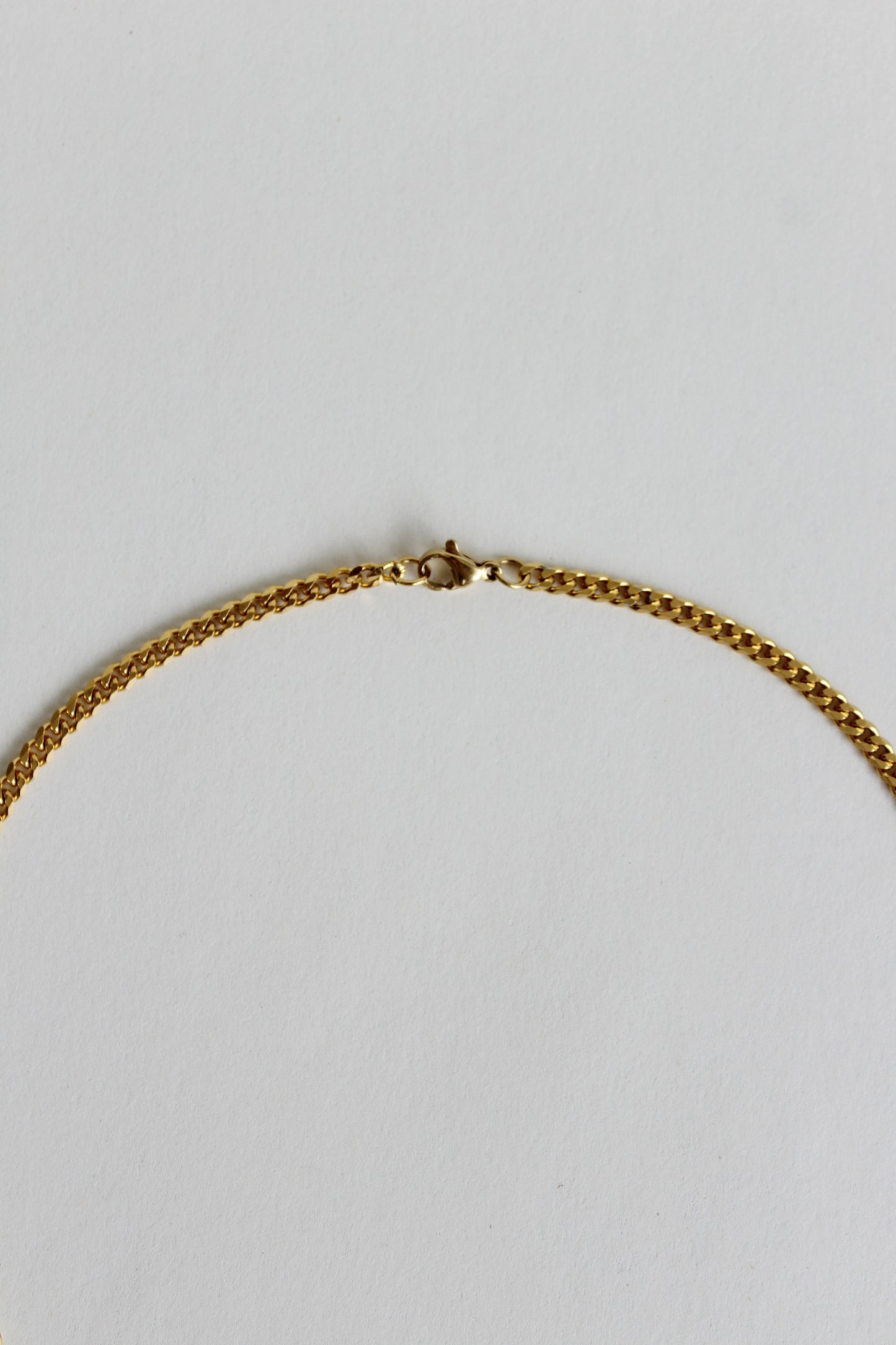 Flat Necklace | Gold