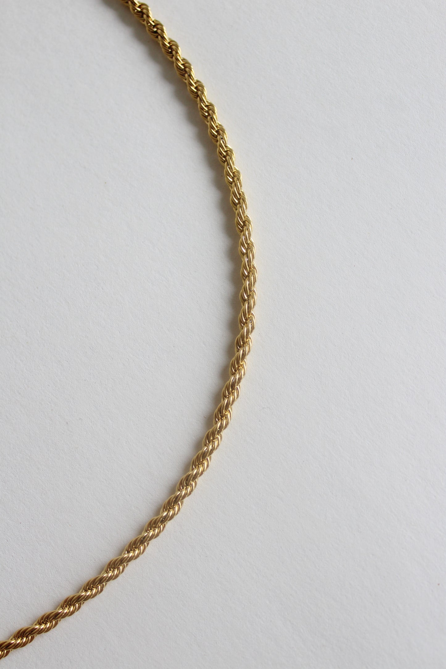 Twisted Necklace | Gold