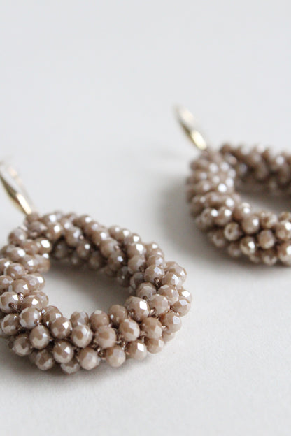 Lizz Earrings | Taupe