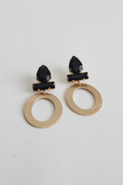 Fay Earrings | Black