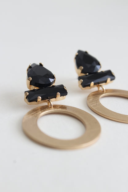 Fay Earrings | Black