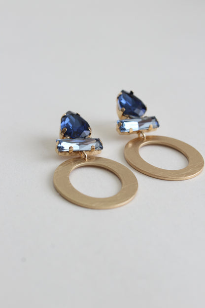 Fay Earrings | Blue