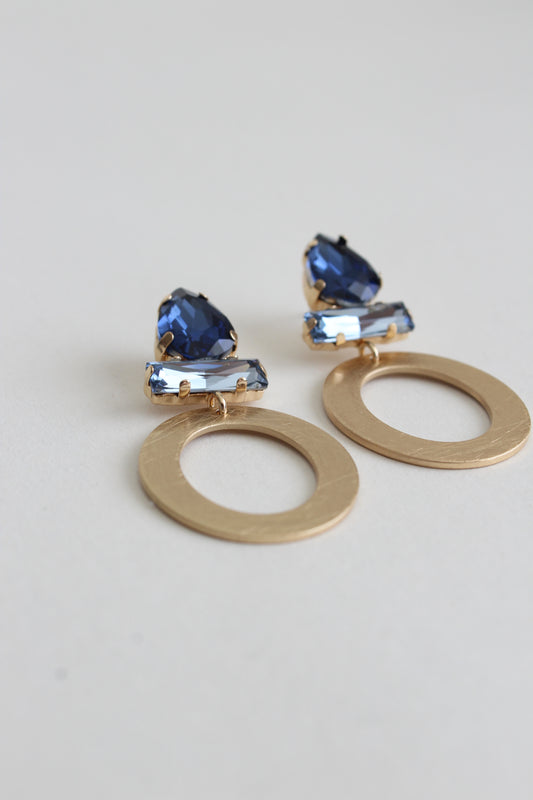 Fay Earrings | Blue