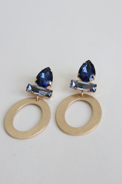 Fay Earrings | Blue