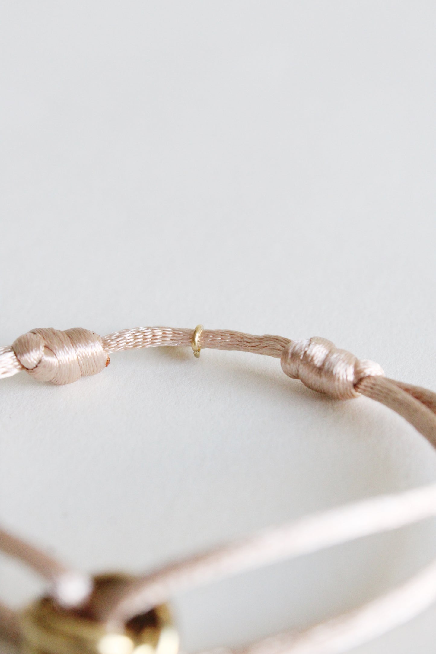 Triple Knot Bracelet | Beige