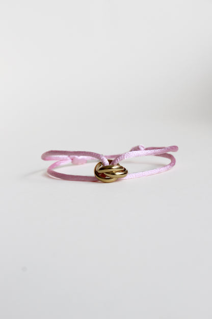 Triple Knot Bracelet | Pink