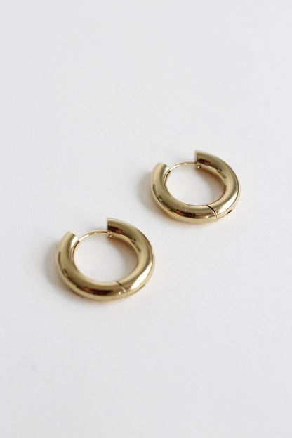 Classic Earrings Medium | Gold