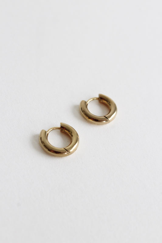 Classic Earrings Small | Gold